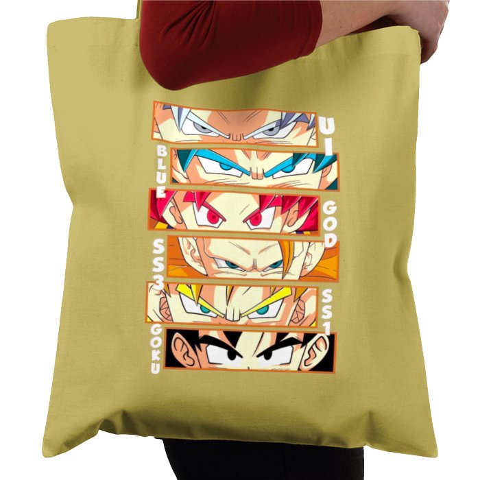 Dragonball Z - Goku Eyes Tote Bag