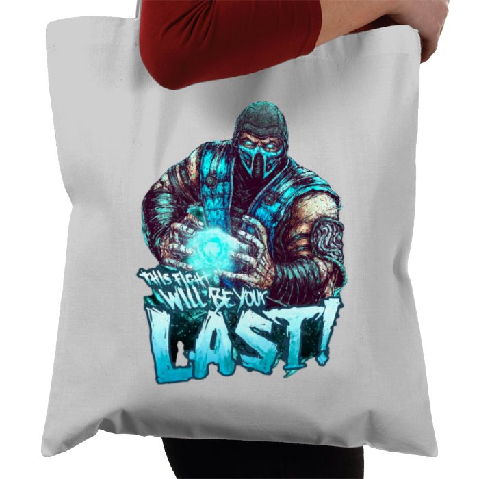 Mortal Kombat - Sub Zero Last Match Tote Bag