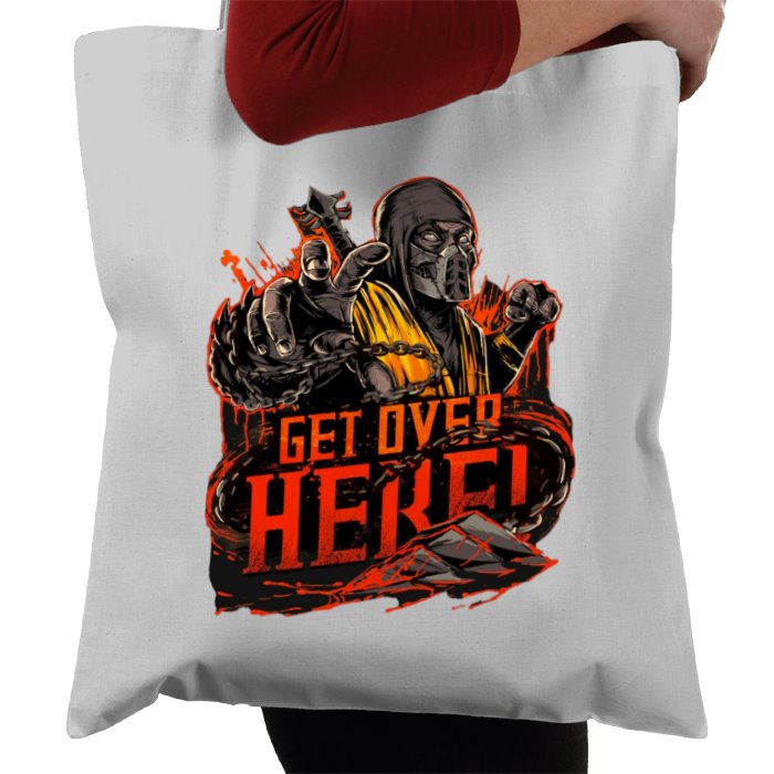 Mortal Kombat - Get Over Here Tote Bag