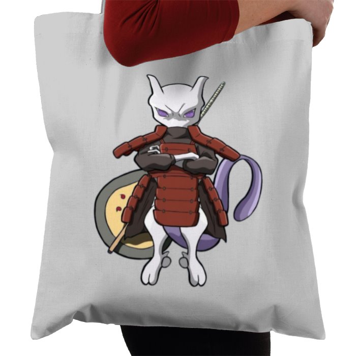 Pokémon & Naruto - Mewto/Madara Tote Bag