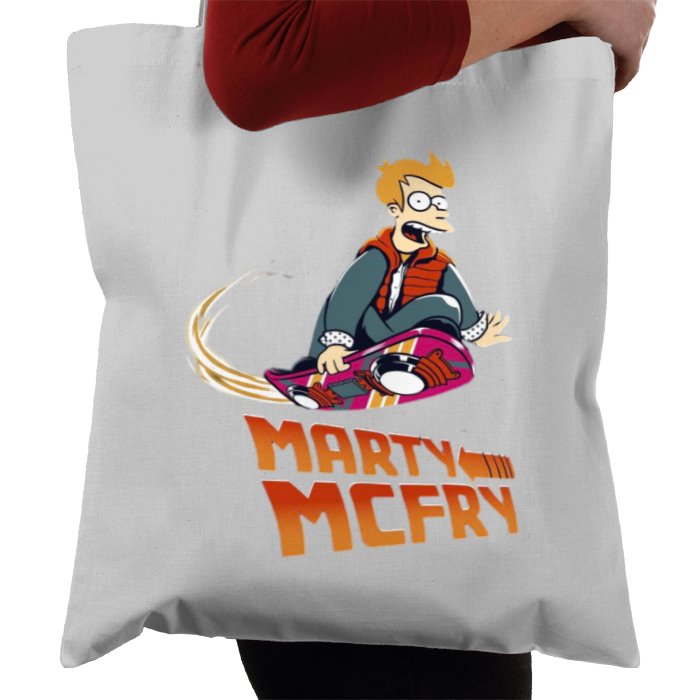 Futurama x Back To The Future - Marty McFry Tote Bag