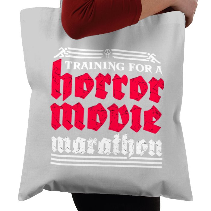 Horror Movie Marathon Tote Bag
