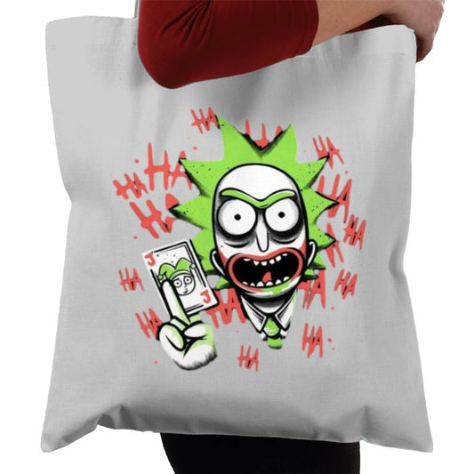 Rick & Morty & Batman - Joker Rick Tote Bag