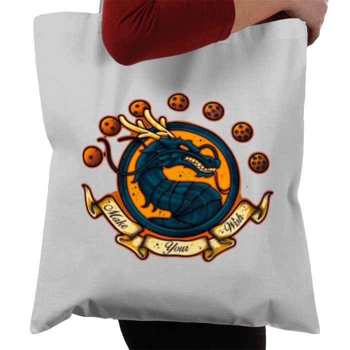 Dragonball Z x Mortal Kombat - Make Your Wish Tote Bag