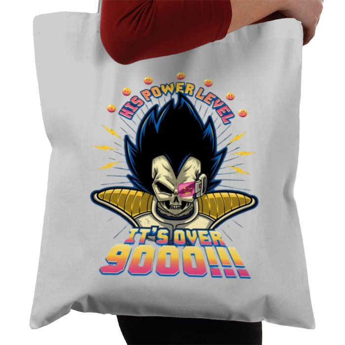 Dragonball Z - Its Over 9000! Tote Bag