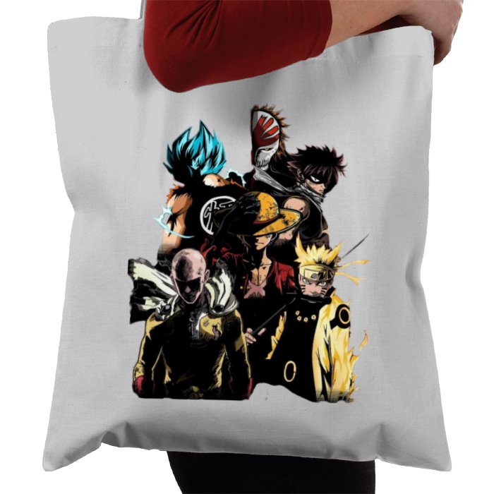 Anime - Heroes Crossover Tote Bag