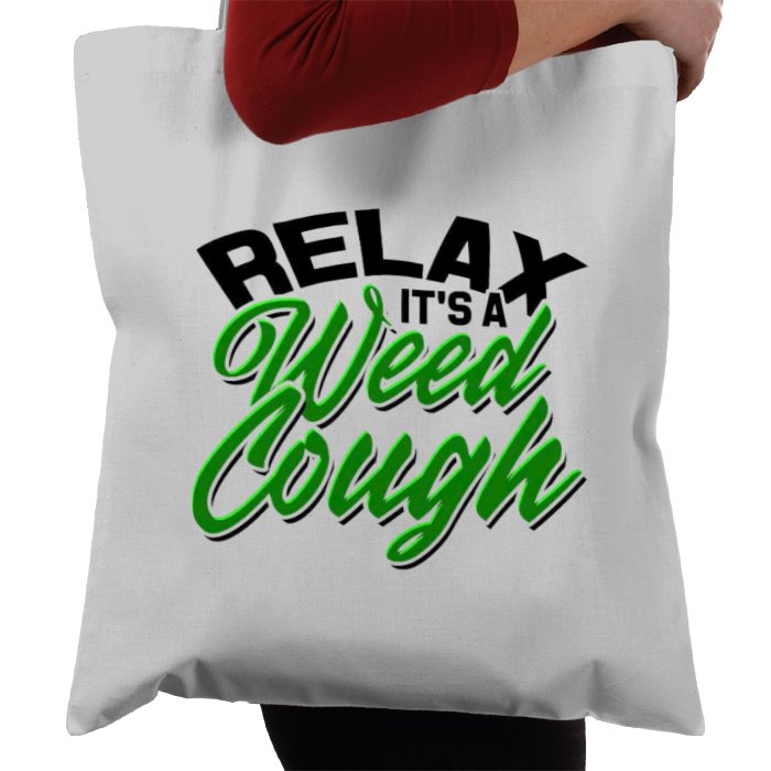 Weed Cough Tote Bag