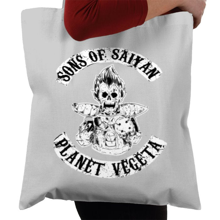 Dragonball Z x Sons Of Anarchy - Sons Of Saiyan's Tote Bag