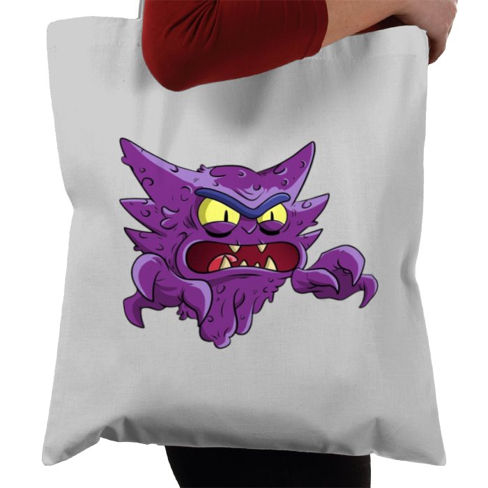 Rick & Morty & Pokémon - Scary Terry x Haunter Tote Bag