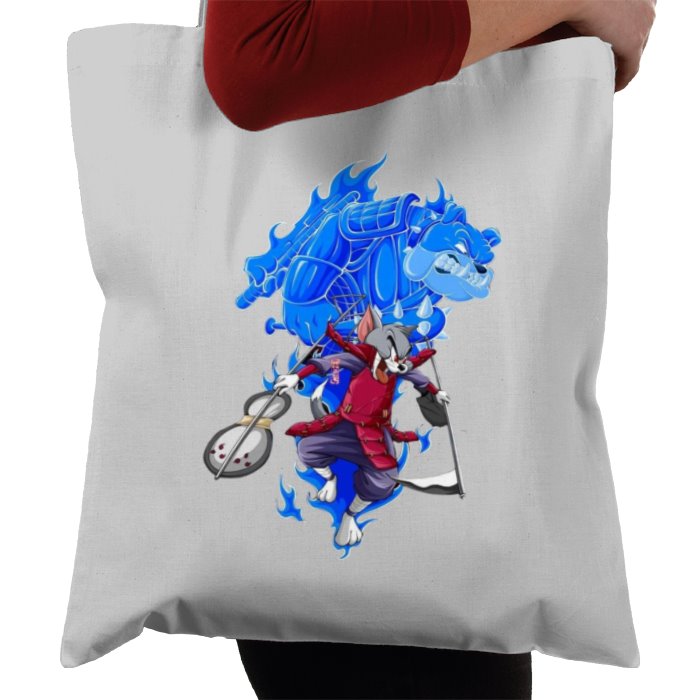 Tom & Jerry x Naruto - Tom/Madera Tote Bag