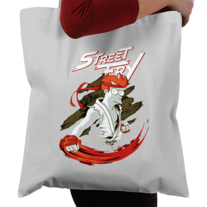 Futurama x Street Fighter - Street Fry Tote Bag