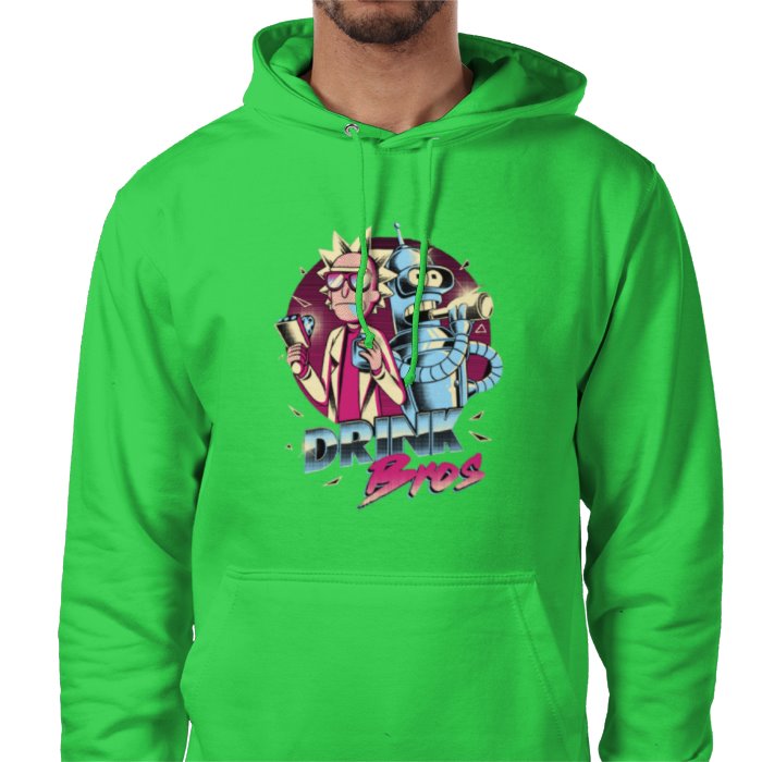 Rick & Morty x Futurama - Drink Bros Value Hoodie