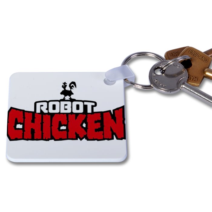 Robot Chicken - Logo Keyring