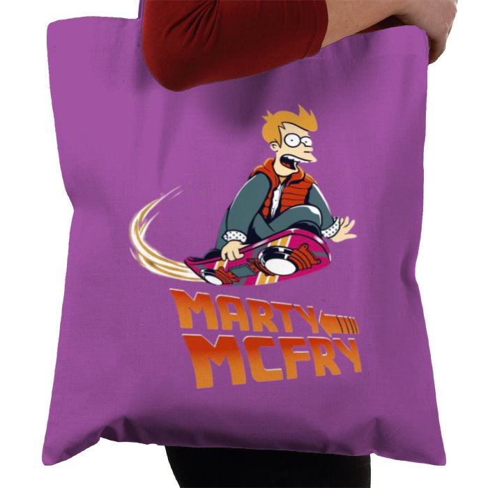 Futurama x Back To The Future - Marty McFry Tote Bag