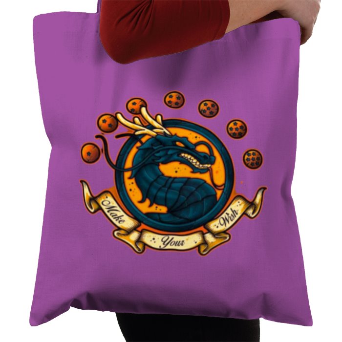 Dragonball Z x Mortal Kombat - Make Your Wish Tote Bag