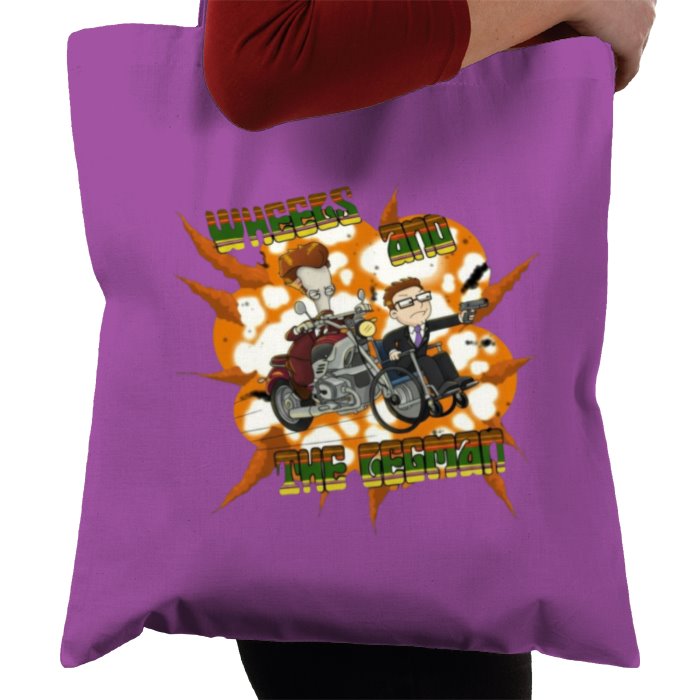American Dad - Wheels & The Leg Man Tote Bag