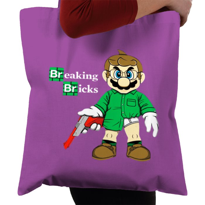 Super Mario Bro's x Breaking Bad - Breaking Bricks Tote Bag