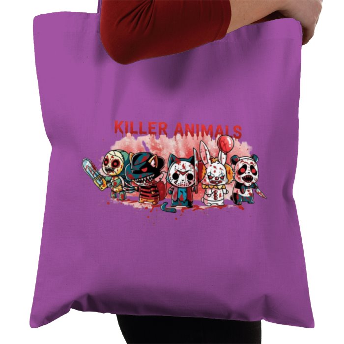Killer Animals Tote Bag