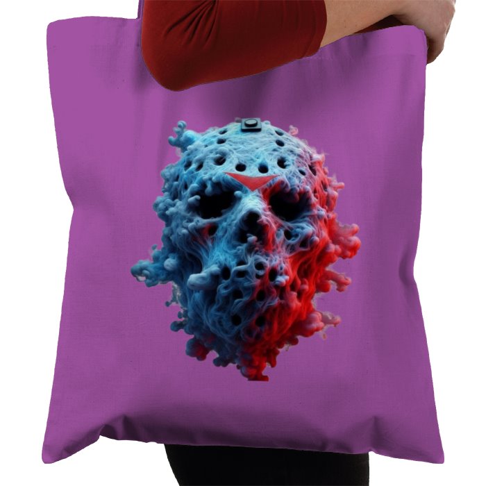 Friday 13th - Smoke Face Tote Bag