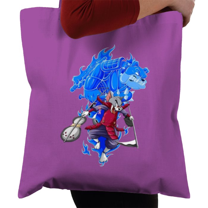 Tom & Jerry x Naruto - Tom/Madera Tote Bag