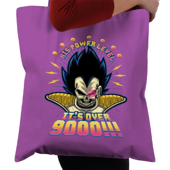 Dragonball Z - Its Over 9000! Tote Bag