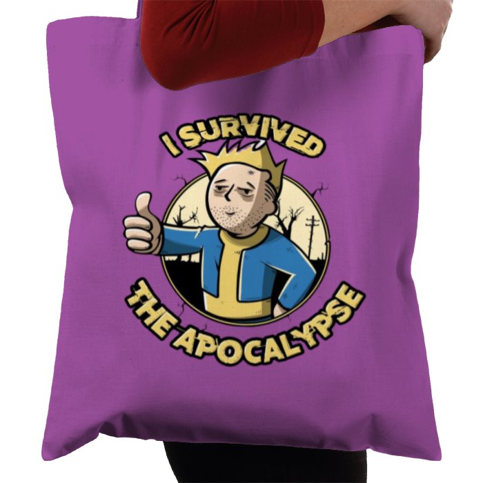 Fallout - I Survived Tote Bag