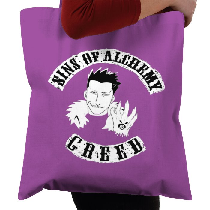Full Metal Alchemist x Sons Of Anarchy - Sins Of Greed Tote Bag