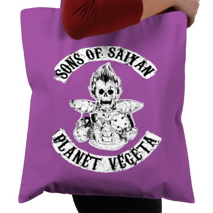 Dragonball Z x Sons Of Anarchy - Sons Of Saiyan's Tote Bag