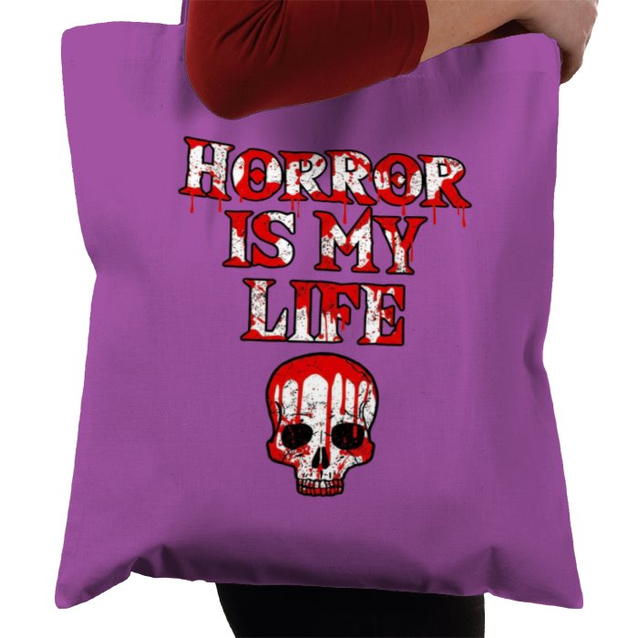 Horror Is My Life Tote Bag