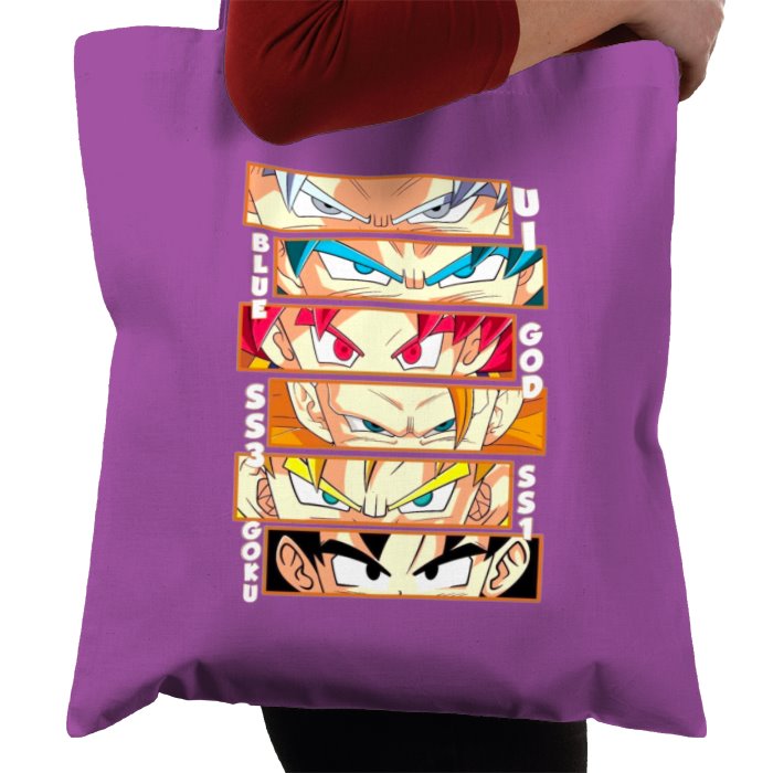 Dragonball Z - Goku Eyes Tote Bag