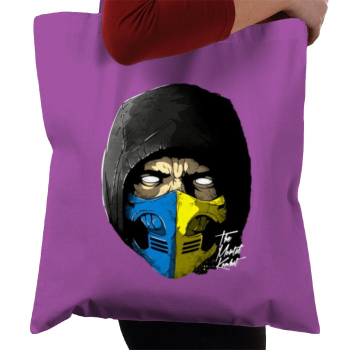 Mortal Kombat - 2 Faces Tote Bag