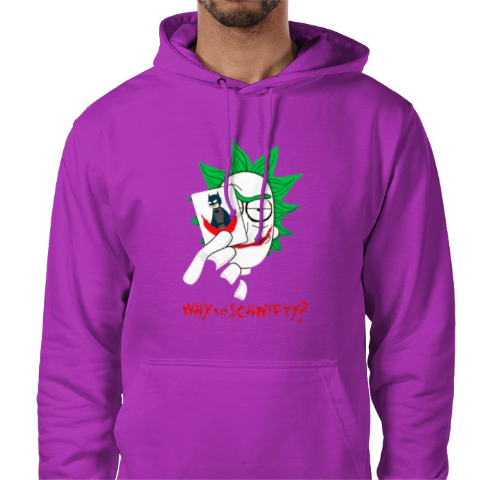 Rick & Morty x Batman - Why So Schwifty Value Hoodie