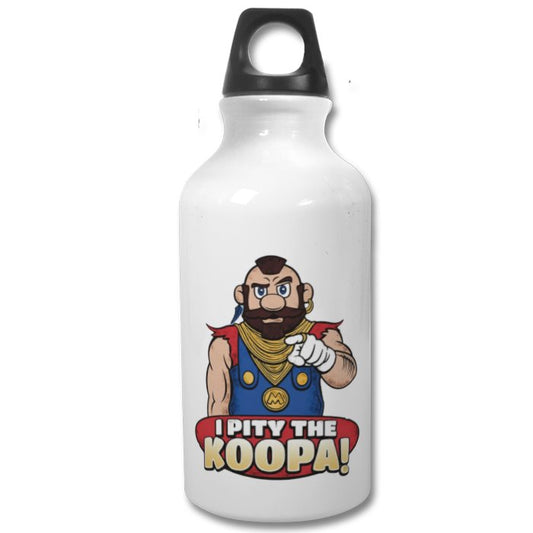 The A Team & Super Mario Bro's - I Pity The Koopa Water Bottle