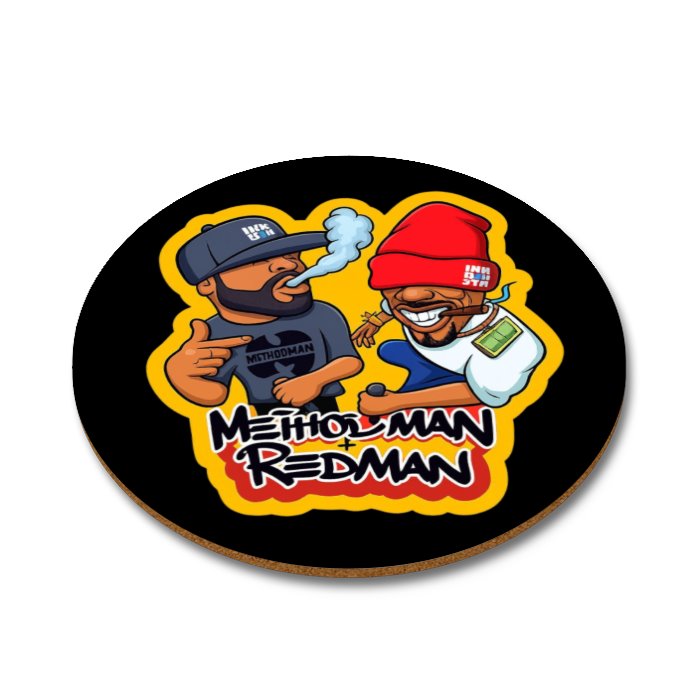 Meth & Red Round Coasters