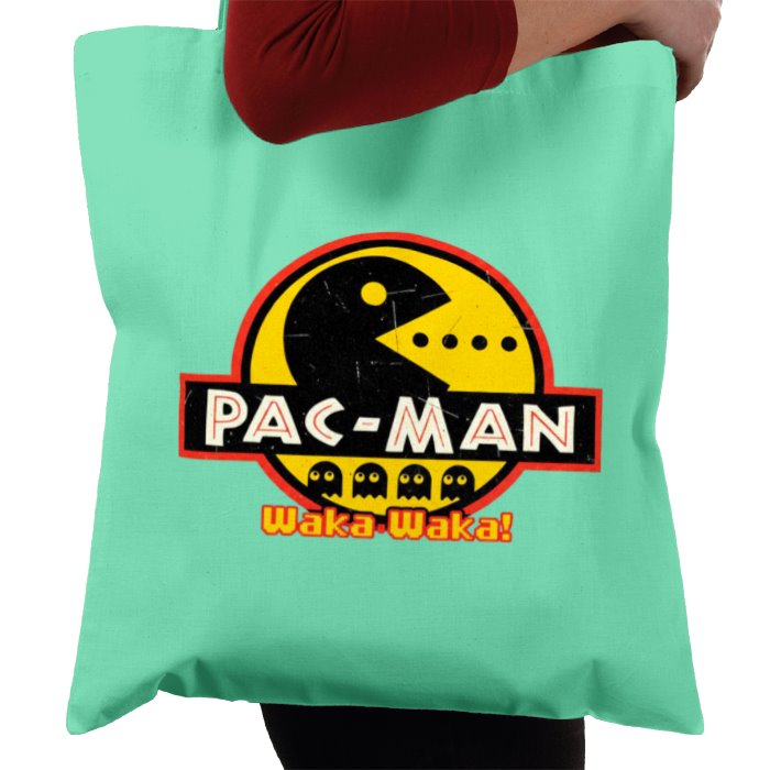 Pac-Man - Jurassic Pac Tote Bag