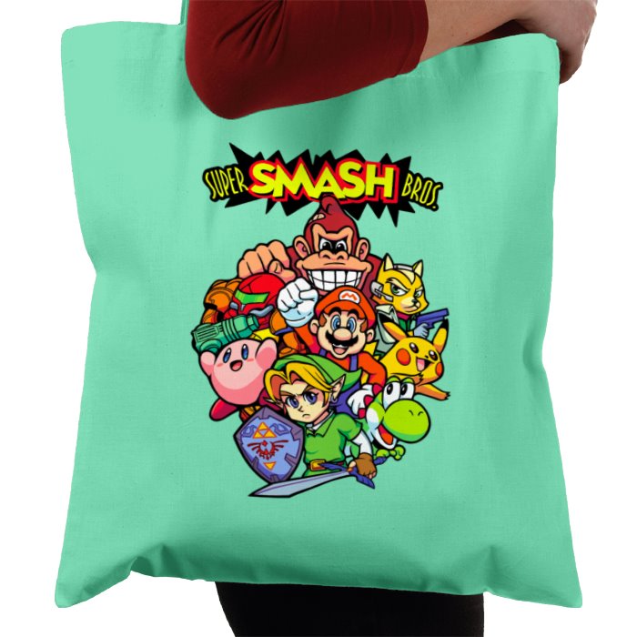 Super Smash Bro's Theme Tote Bag