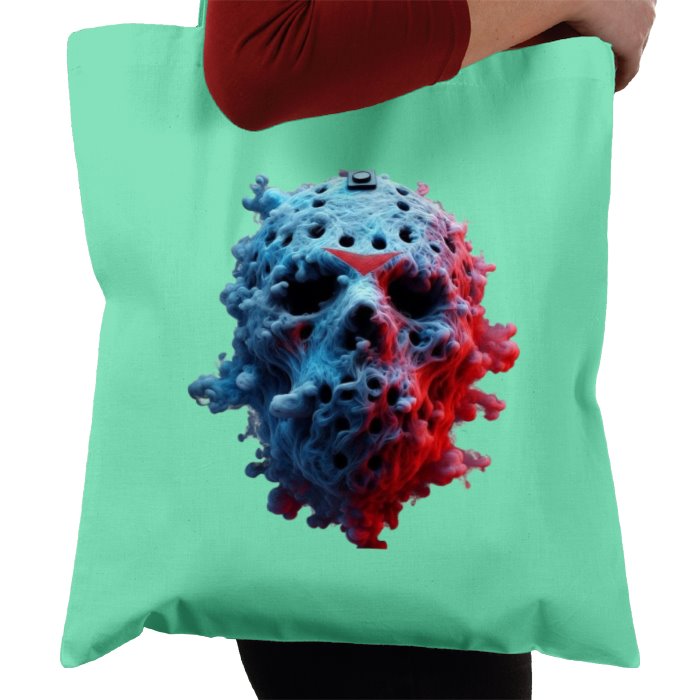Friday 13th - Smoke Face Tote Bag