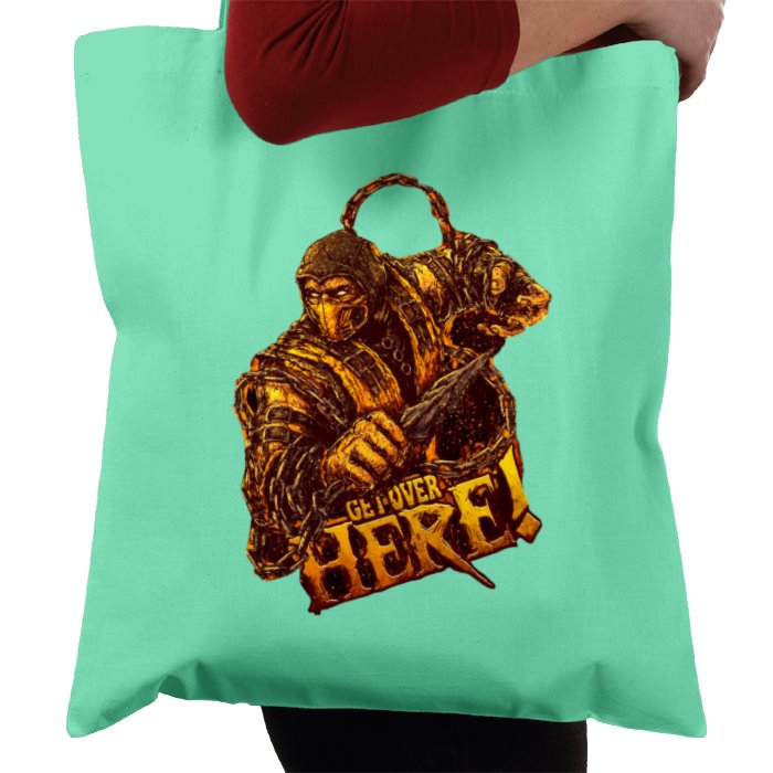 Mortal Kombat - Get Over Here v2 Tote Bag