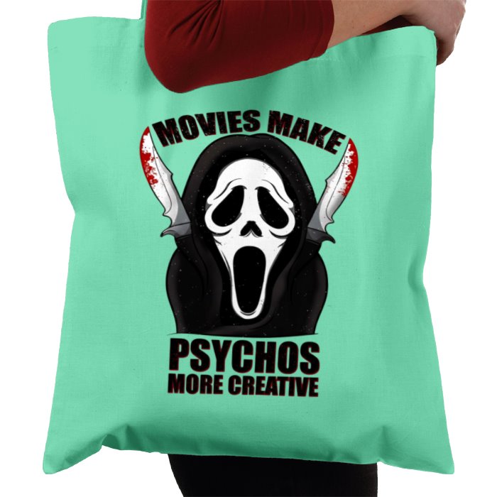 Scream - Creative Psychos Tote Bag