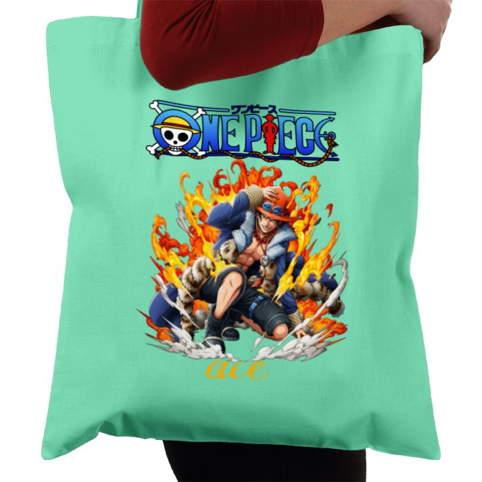 One Piece - Ace Portrait Tote Bag