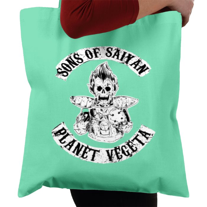 Dragonball Z x Sons Of Anarchy - Sons Of Saiyan's Tote Bag