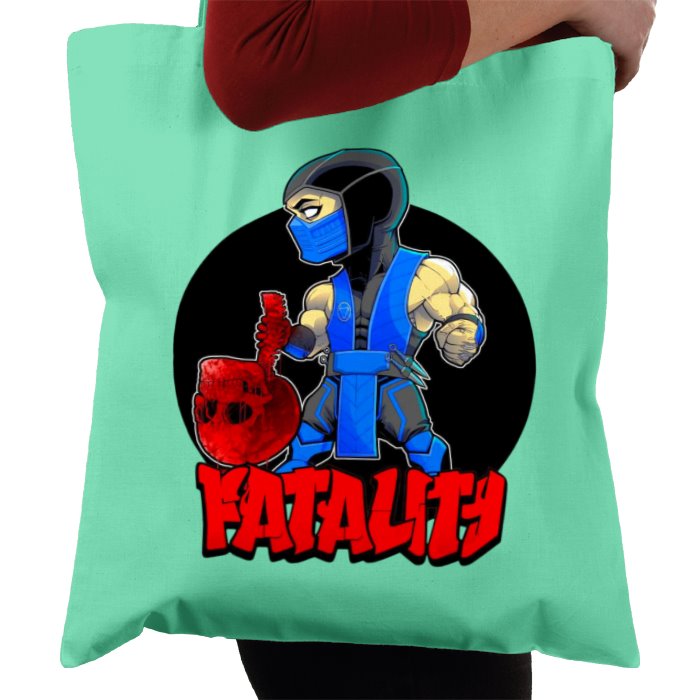 Mortal Kombat - Sub Zero Fatality Tote Bag