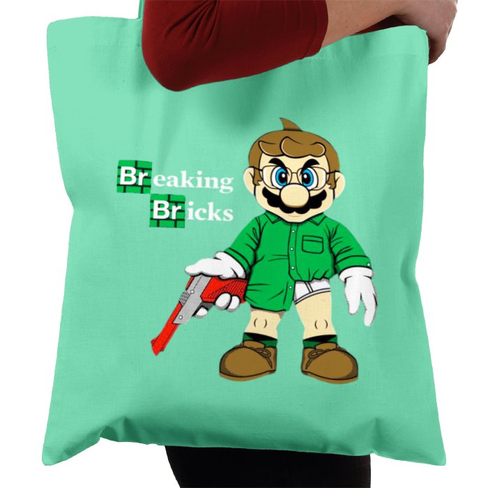 Super Mario Bro's x Breaking Bad - Breaking Bricks Tote Bag