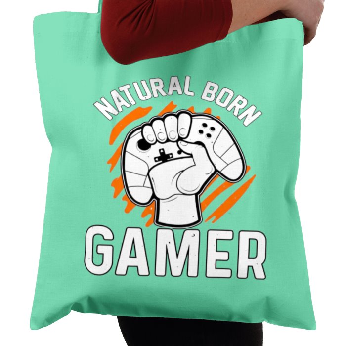 Natural Born Gamer Tote Bag