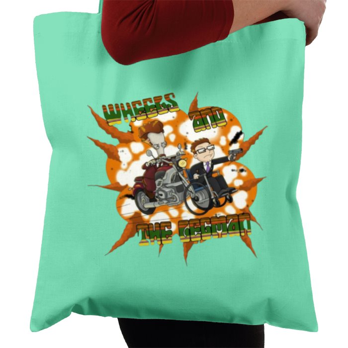 American Dad - Wheels & The Leg Man Tote Bag
