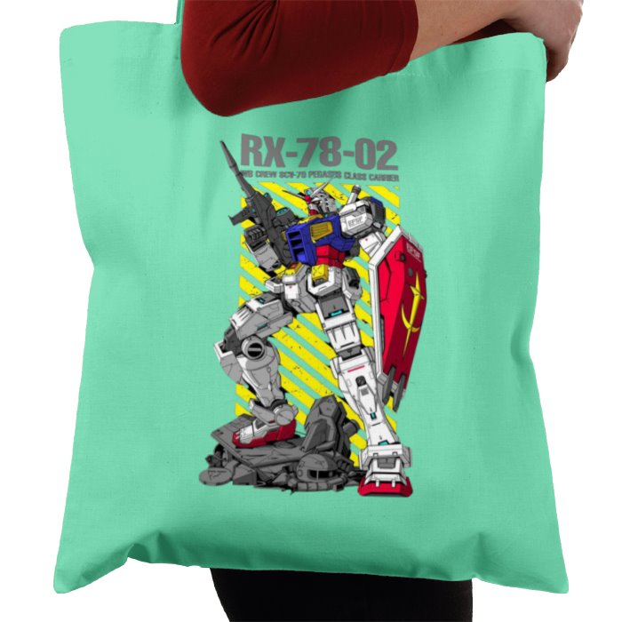 Gundam Wing - RX 78 02 Tote Bag