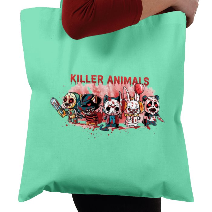 Killer Animals Tote Bag