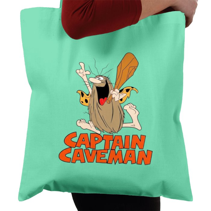 Captain Caveman - Theme Tote Bag
