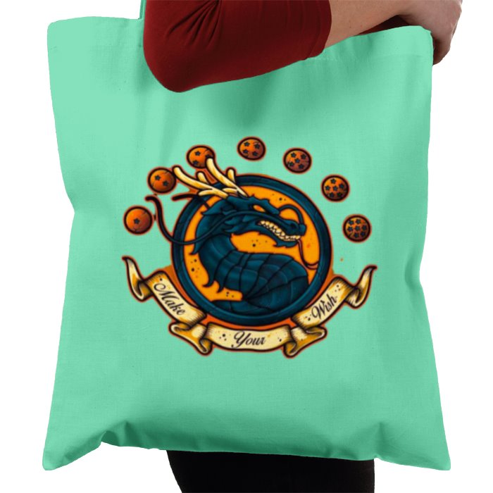 Dragonball Z x Mortal Kombat - Make Your Wish Tote Bag