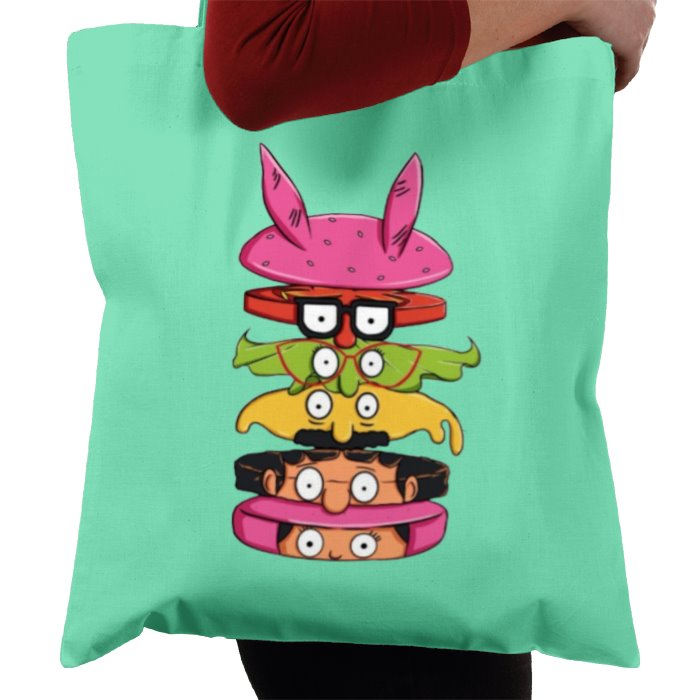 Bobs Burgers - Sliced Burger Tote Bag